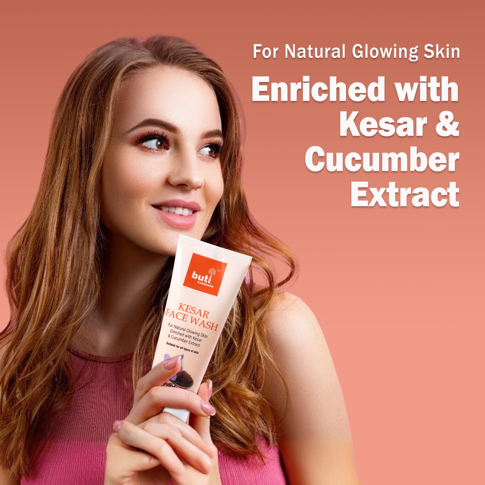 Kesar Face Wash for Glowing Skin (Pack of 2)