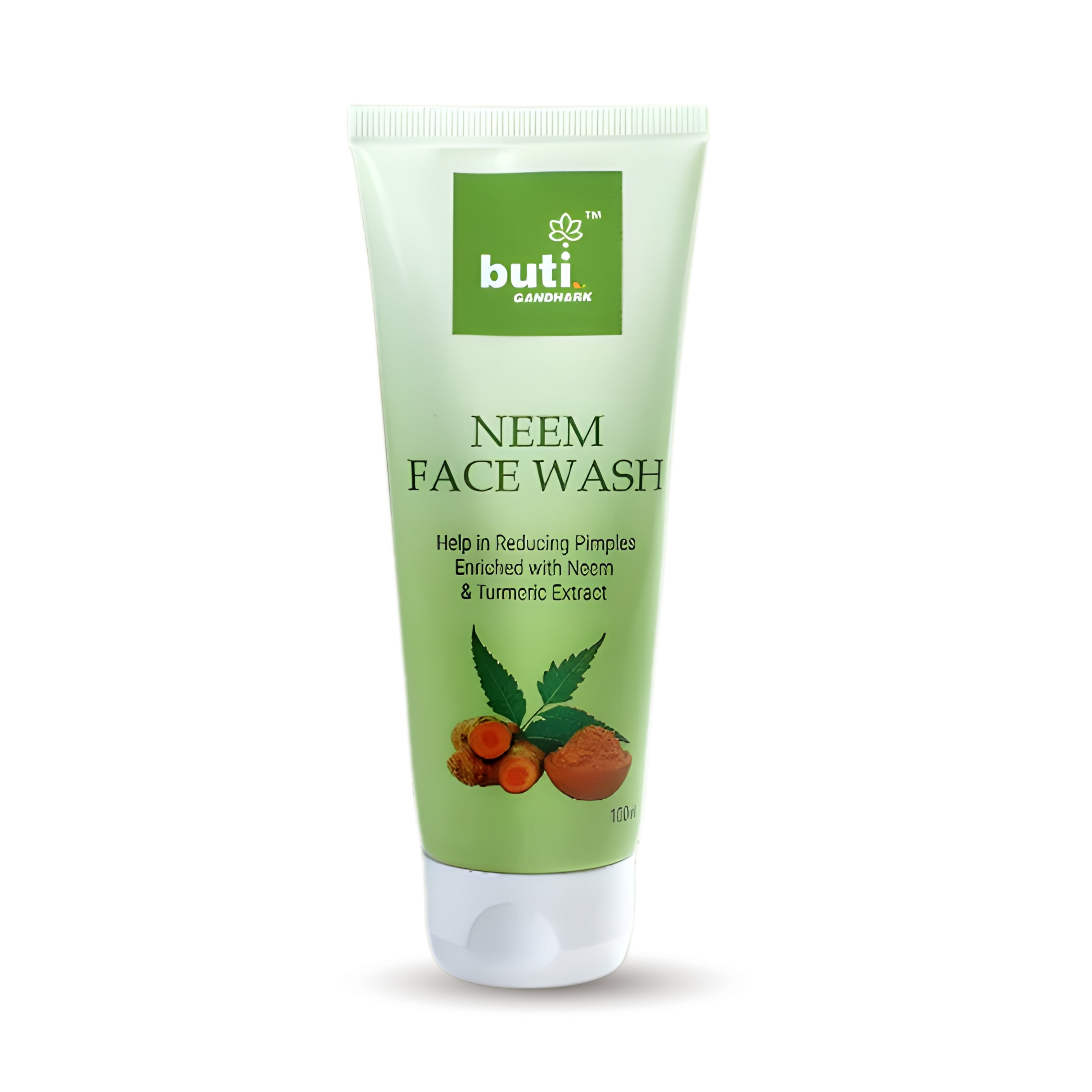 Neem Face Wash for Acne Pack of 2 (100 ml Each) | With Neem & Turmeric Extract