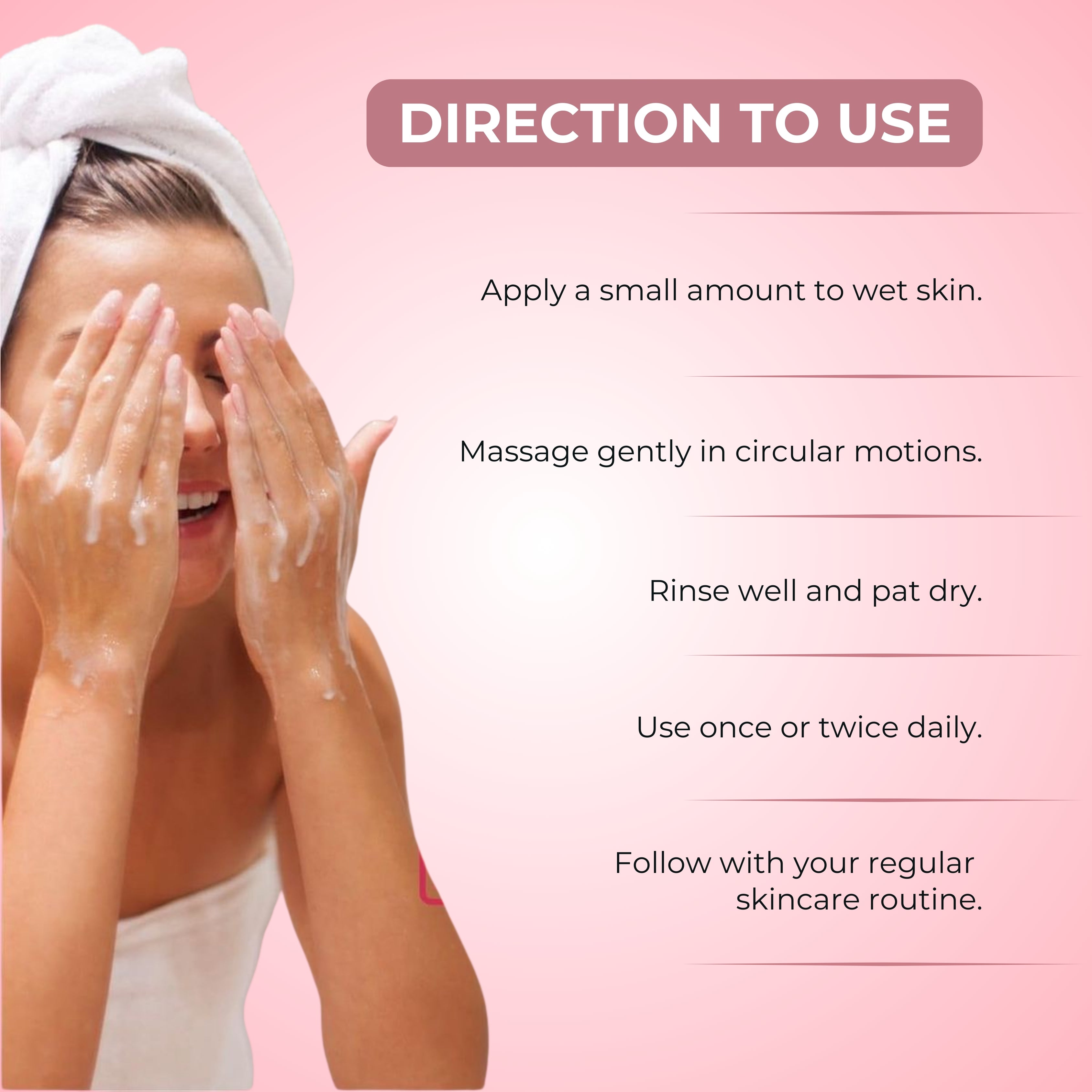 Deep Cleansing Glow Face Wash 60 ml with 3% Niacinamide & Alpha Arbutin