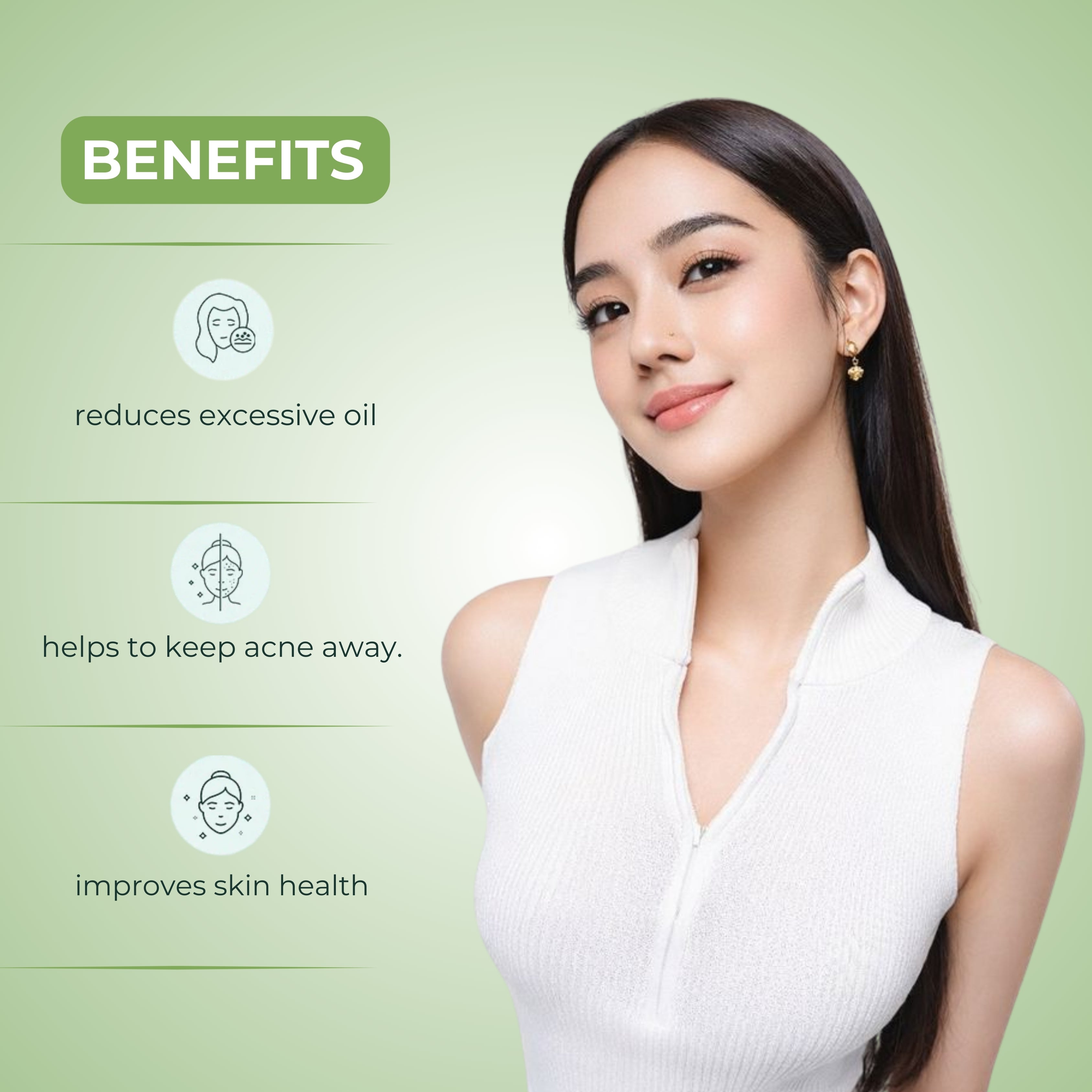 Neem Face Wash for Acne Pack of 2 (100 ml Each) | With Neem & Turmeric Extract