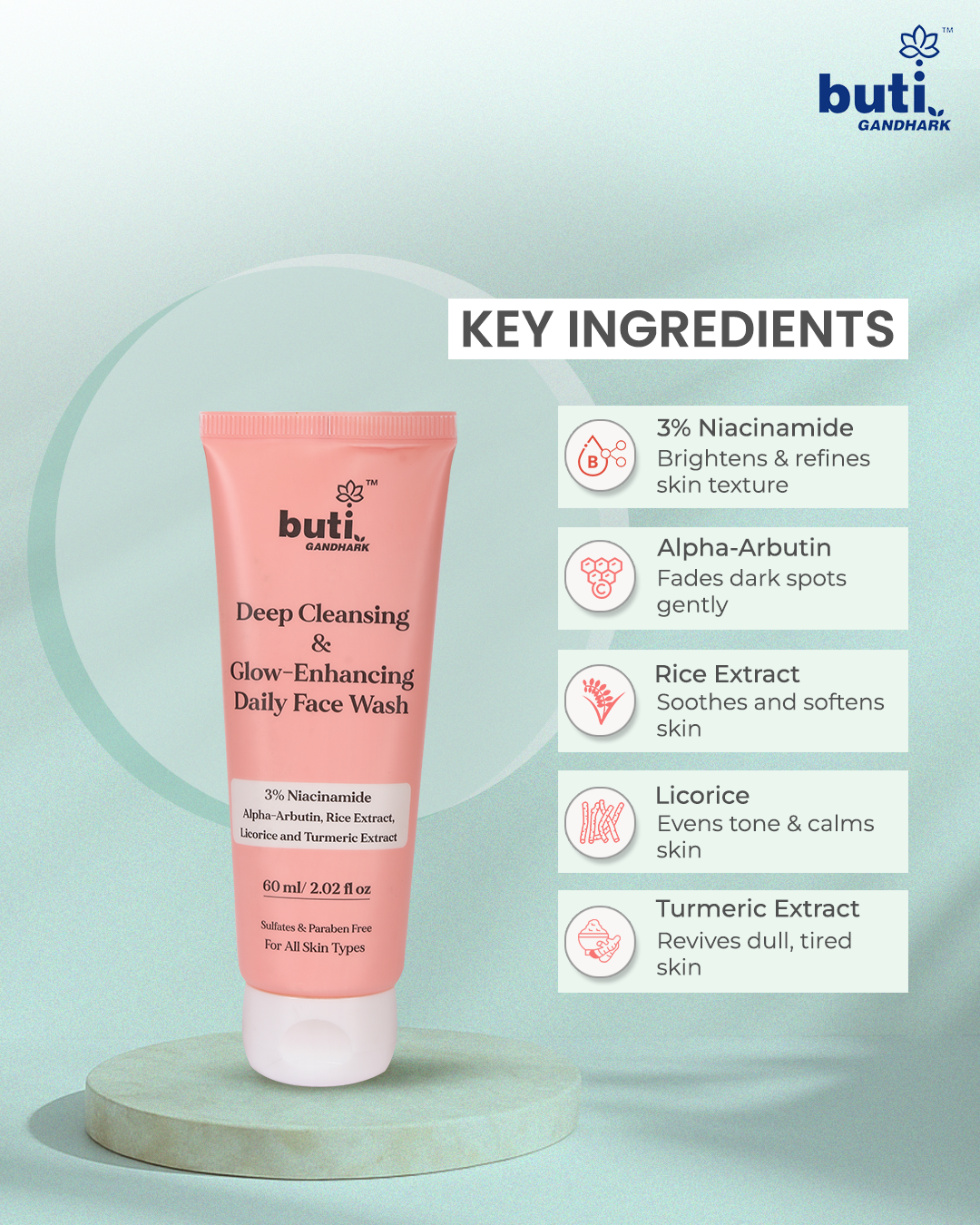 Deep Cleansing & Glow-Enhancing Face Wash