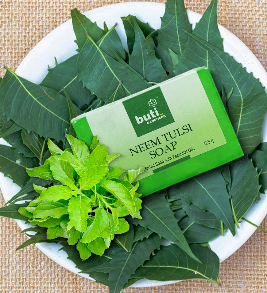 Neem Tulsi Soap - Buti Gandhark
