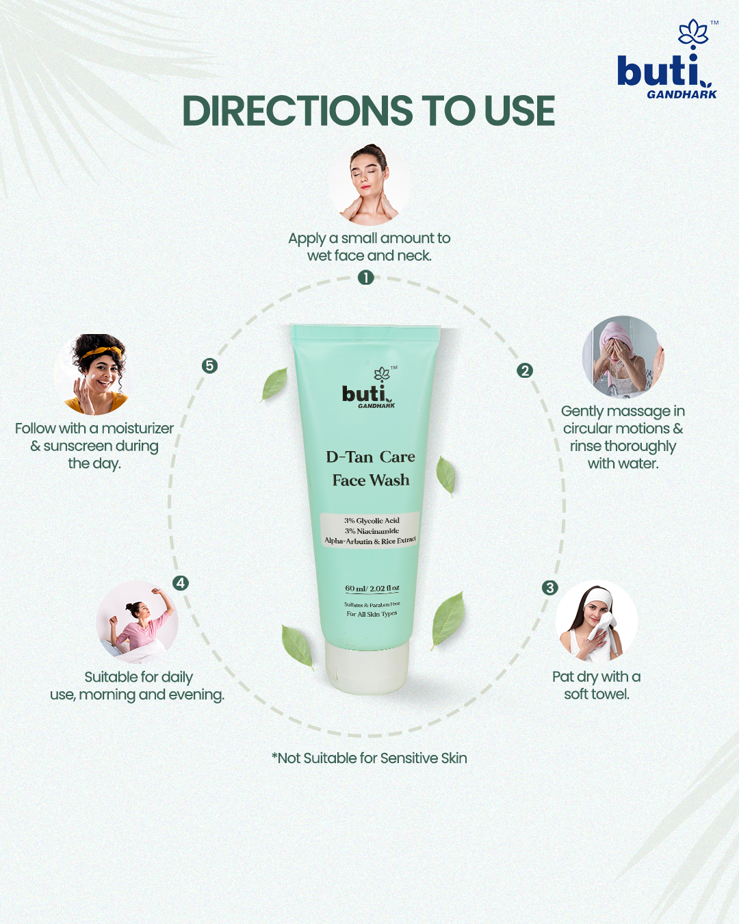 D-Tan Care Face Wash