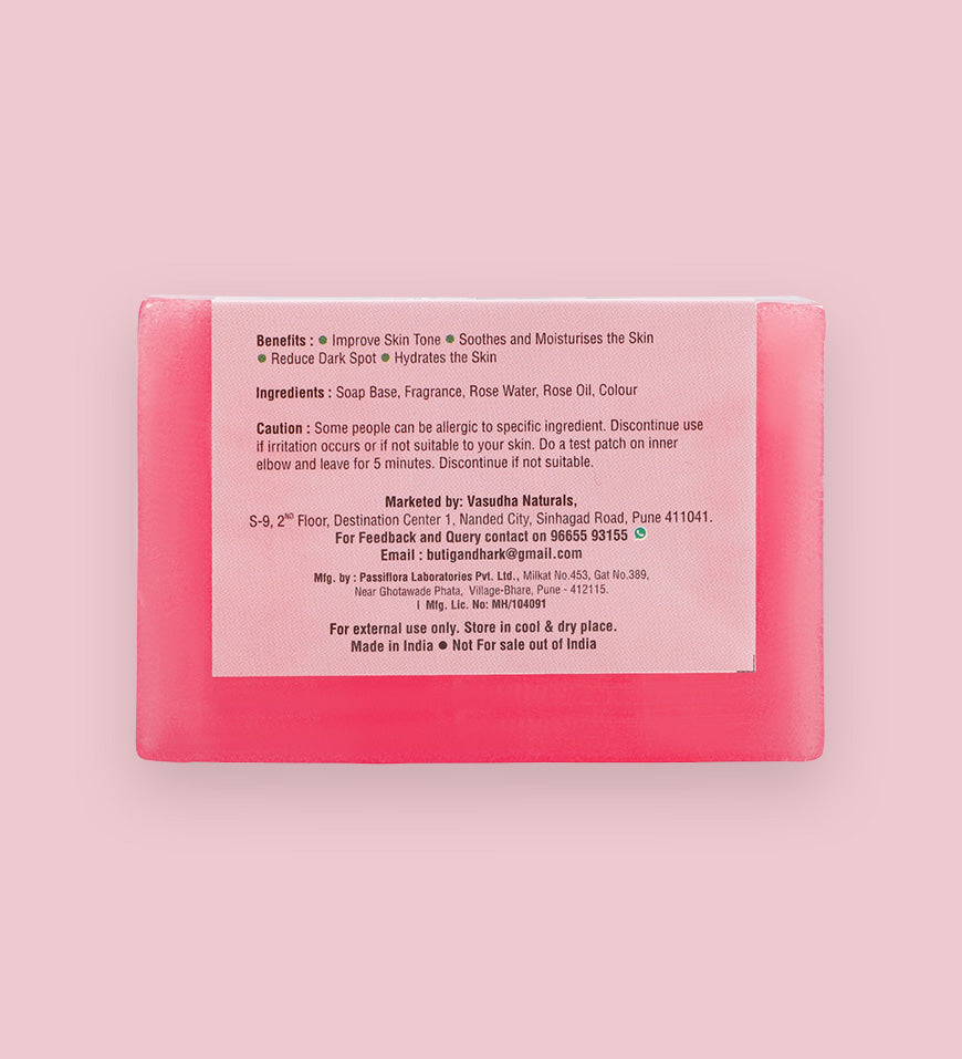 Rose Soap - Buti Gandhark