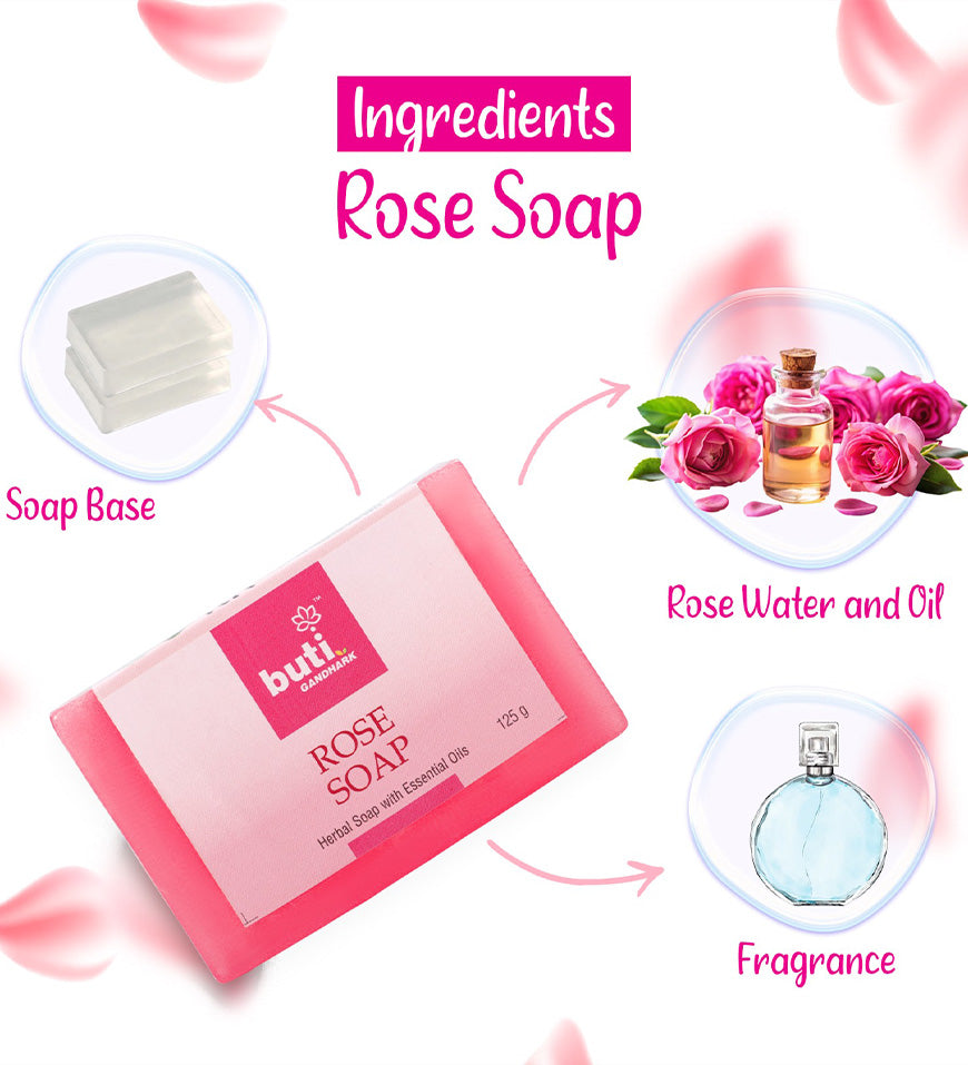 Rose Soap - Buti Gandhark