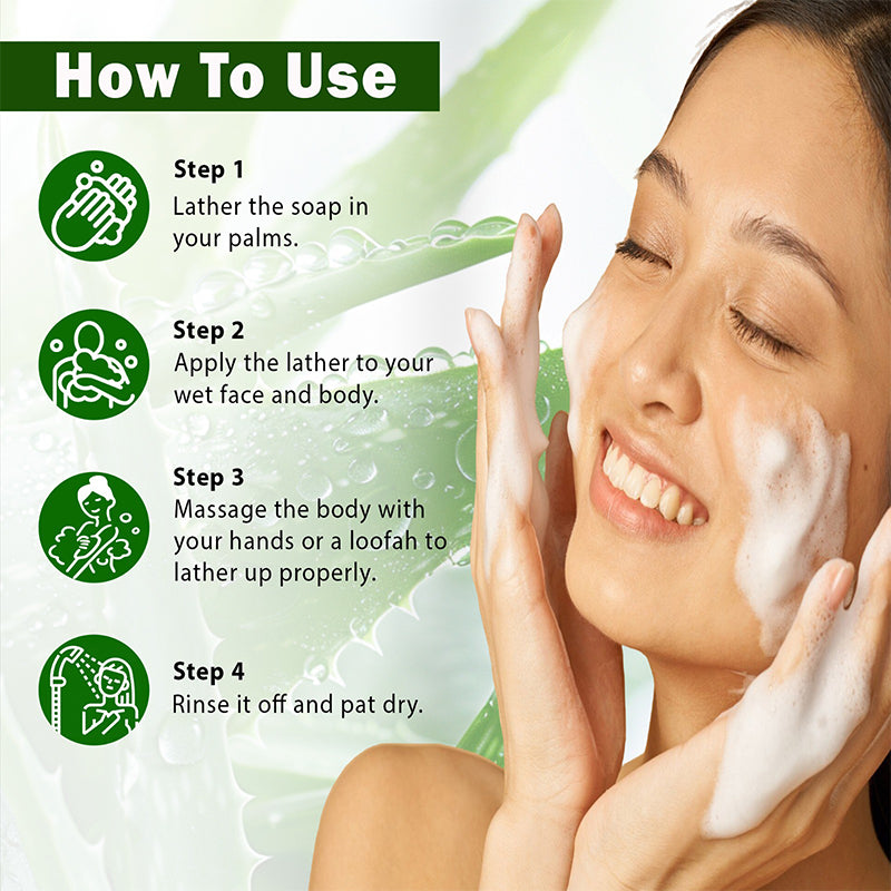 Aloevera Soap (Pack of 5)