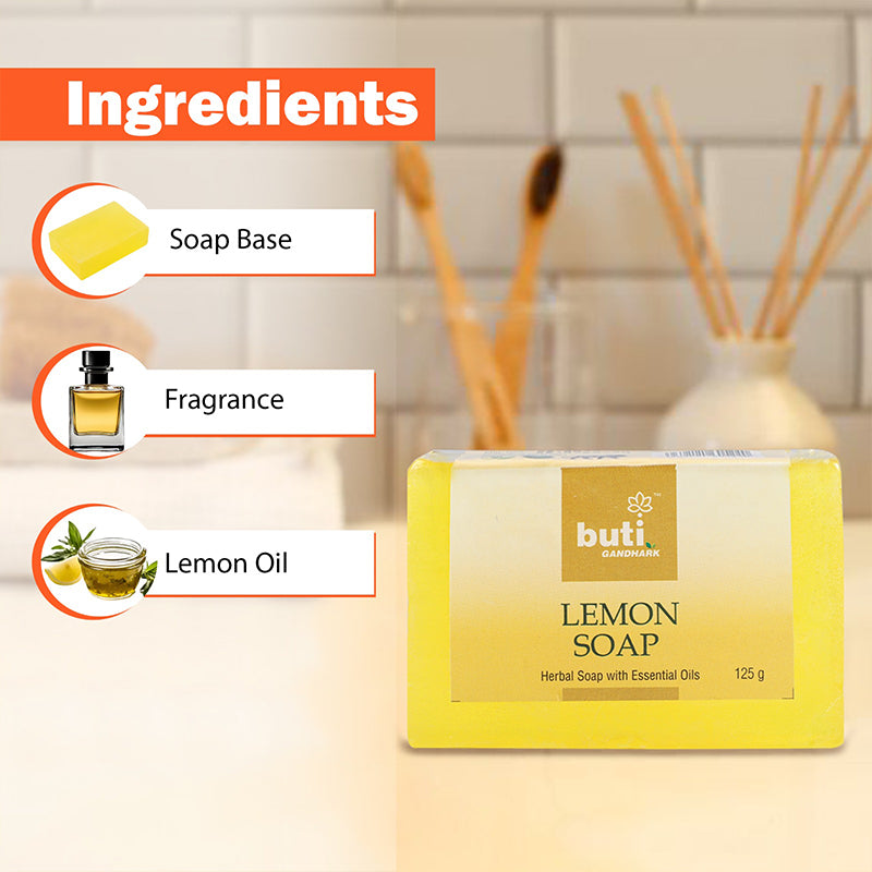 Lemon Soap (Pack of 5)