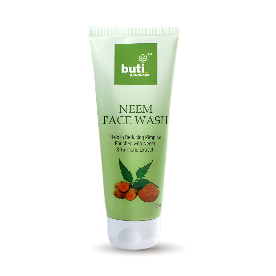 Neem Face Wash for Acne Pack of 2 (100 ml Each) | With Neem &amp; Turmeric Extract