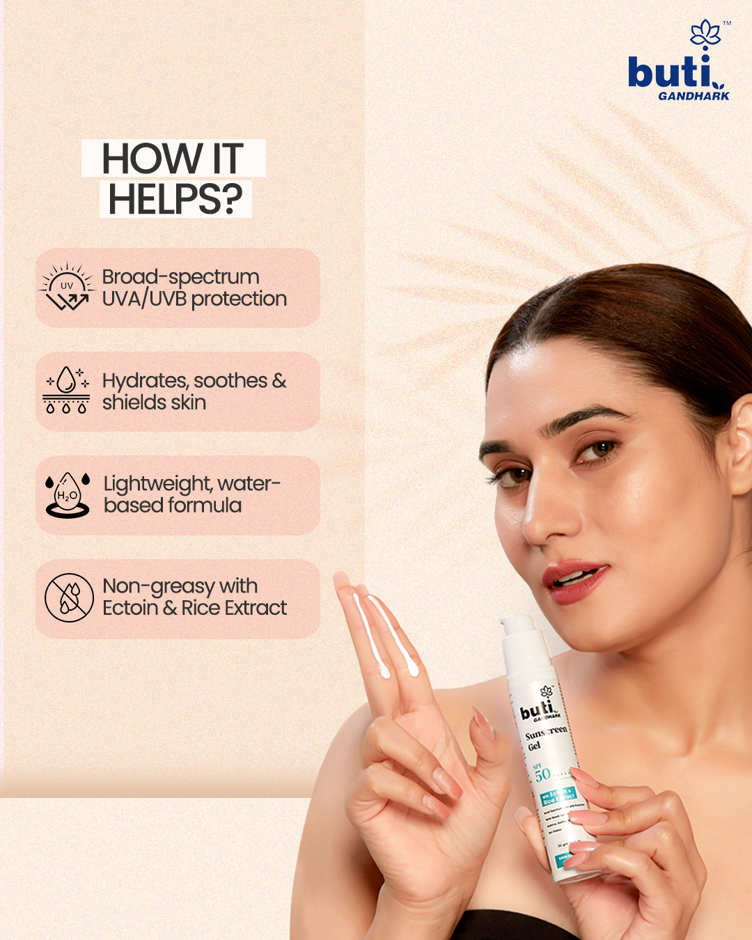 Sunscreen Gel SPF 50 PA++++