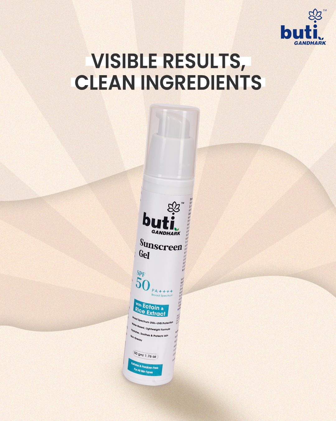 Sunscreen Gel SPF 50 PA++++