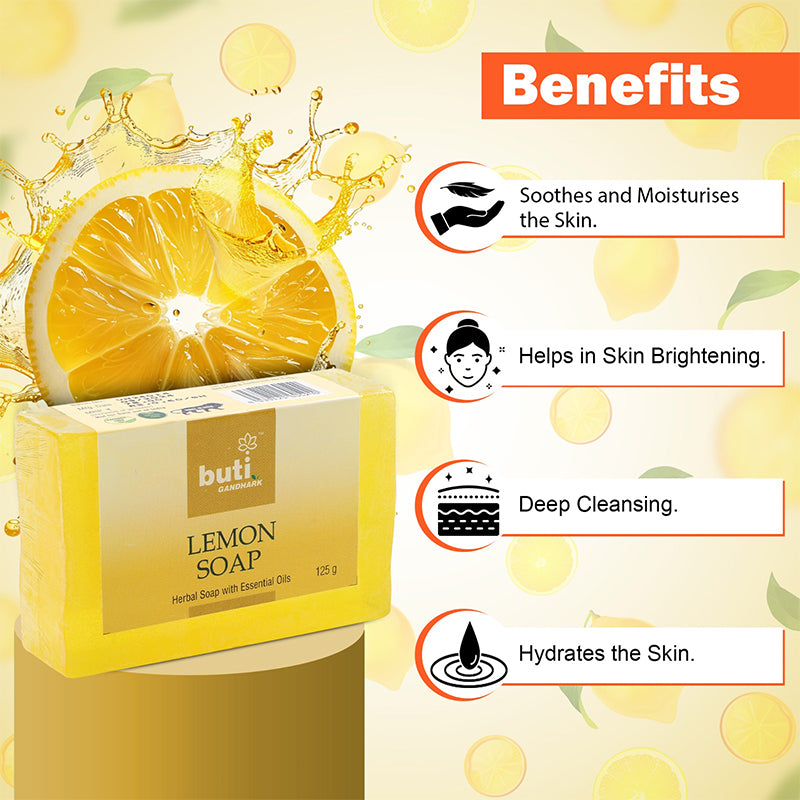 Lemon Soap (Pack of 5)