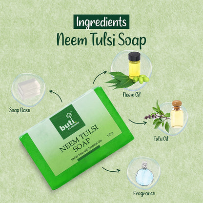Neem Tulsi Soap (Pack of 5)